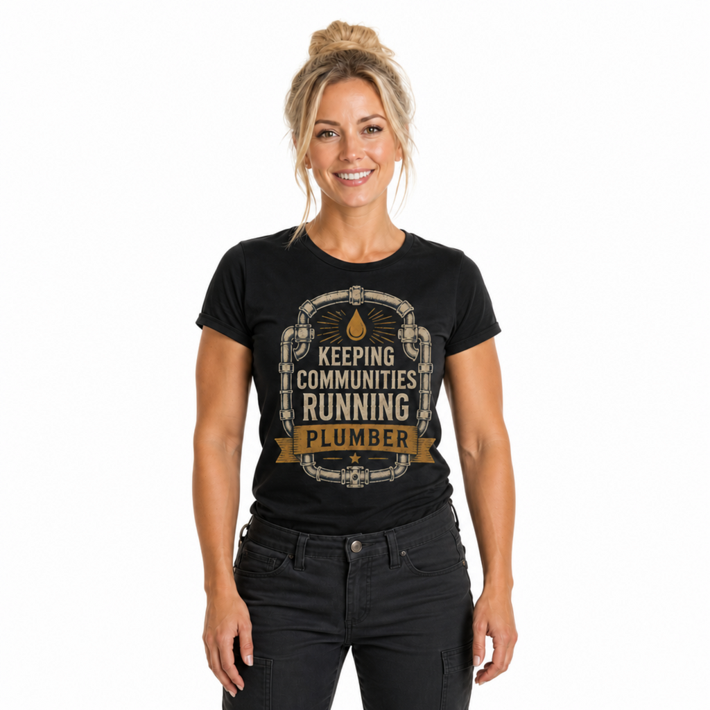 Keeping Communities Running - Heavyweight T-Shirt
