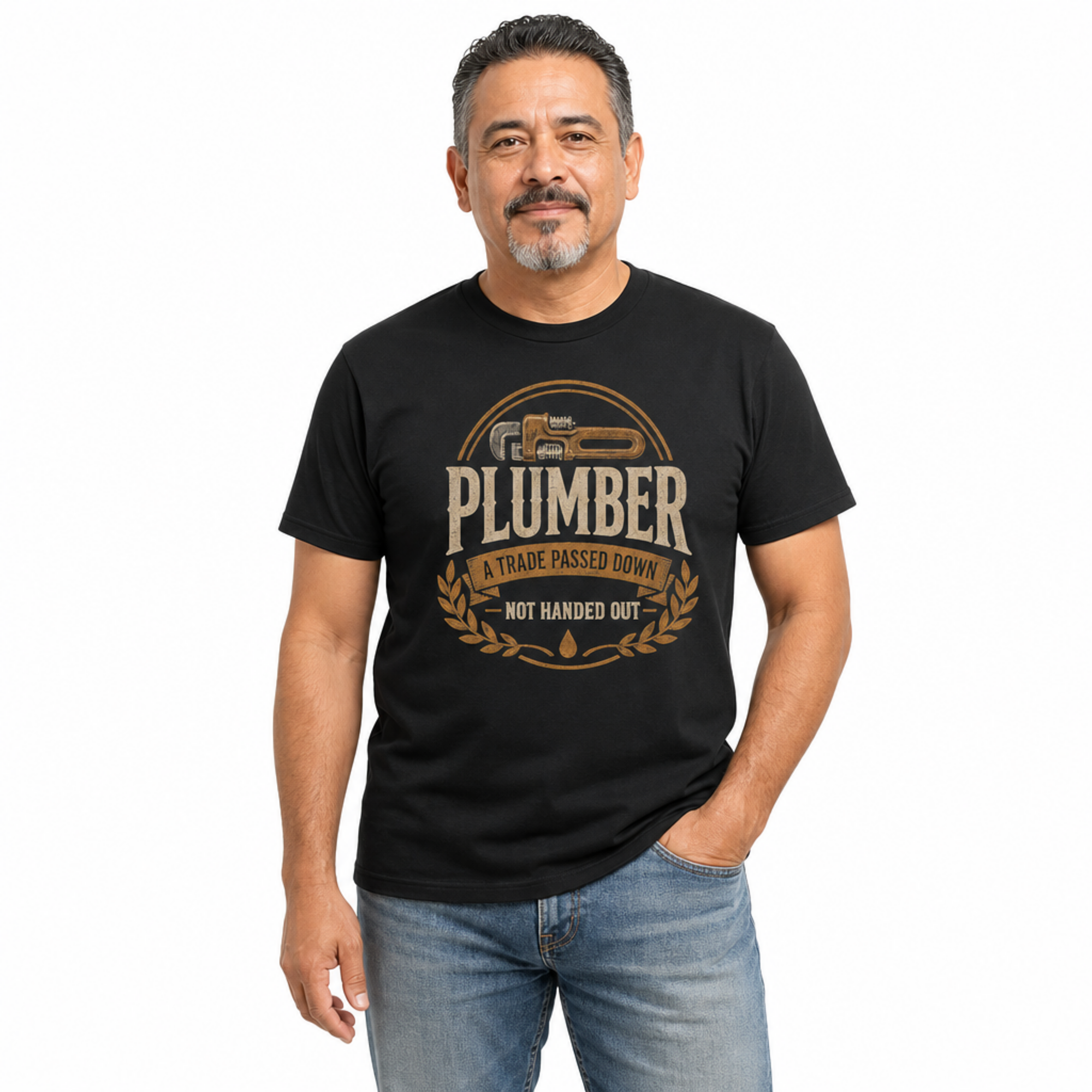 Plumber - A Trade Passed Down - Heavyweight T-Shirt