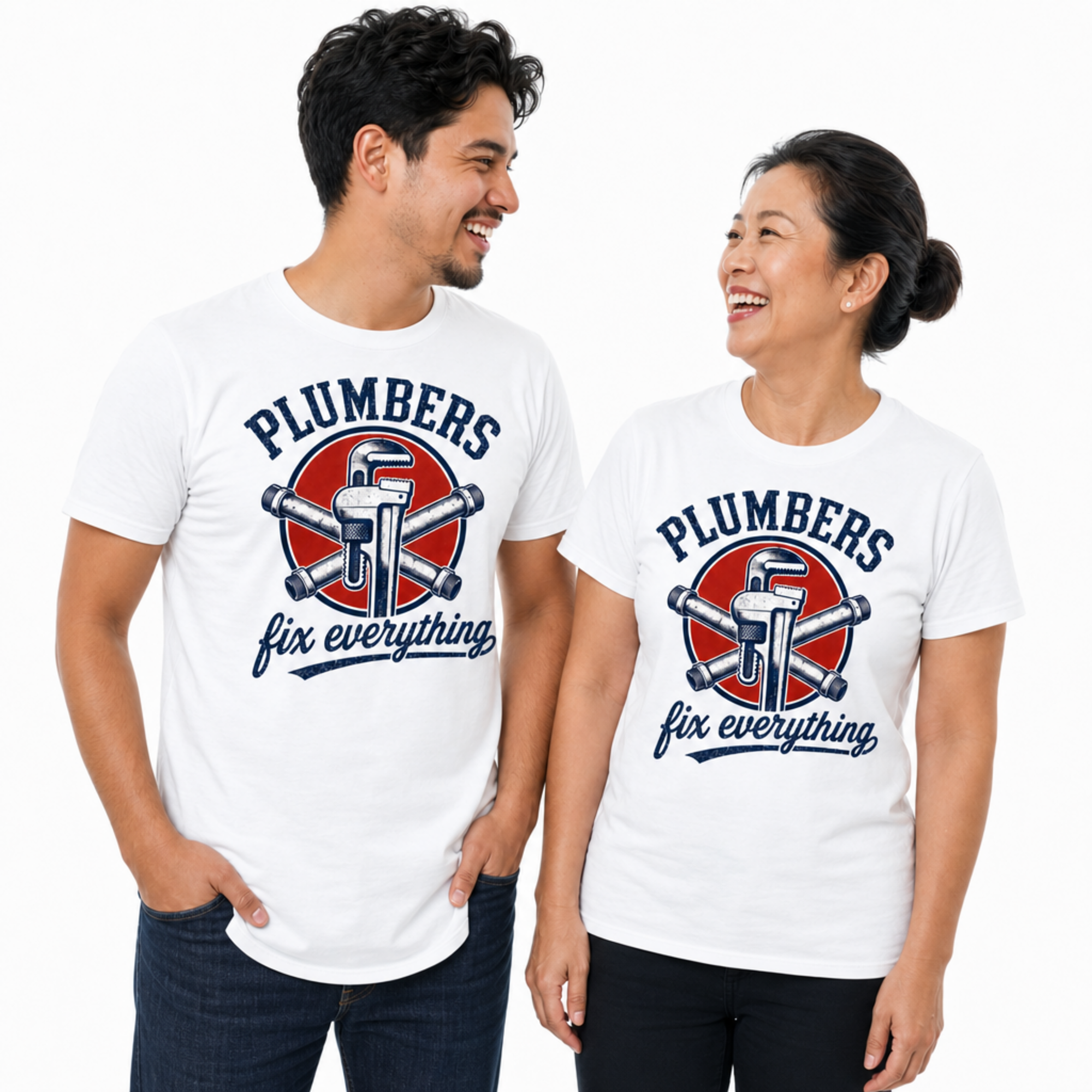 Plumber's Fix Everything T-Shirt — Funny Plumber Gift